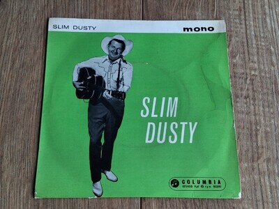 Slim Dusty And His Country Rockers – The Pub Rock 7" EP 1960 UK Columbia records