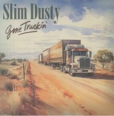 SLIM DUSTY: GONE TRUCKIN (EUCALYPTUS GREEN 2LP) - LP vinyl
