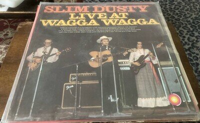Slim Dusty Live At Wagga Wagga Vinyl LP Album Record