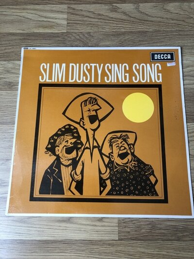 Slim Dusty & His Bushlanders- Slim Dusty Sing Song - 12” LP Record 1963 LK 4551