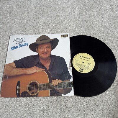 SLIM DUSTY - I HAVEN'T CHANGED A BIT (14 TRACKS, VINYL LP, 1983)