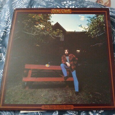 Gene Clark "Two Sides To Every Story" 1977 vinyl LP RS2394 176 EX/EX/EX byrds