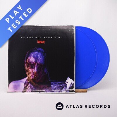 Slipknot We Are Not Your Kind Aqua Blue 2 x LP Album Vinyl Record - NM/NM