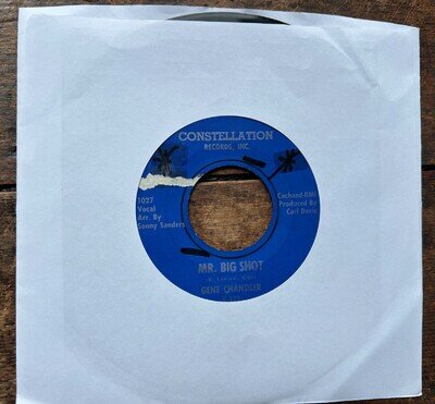 Gene Chandler - Mr. Big Shot / I Hate To Be The One To Say, 7" US Original copy