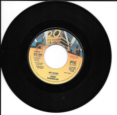 Gene Chandler. Get down. 20th Century- MODERN SOUL. DISCO *VINTAGE VINYL*