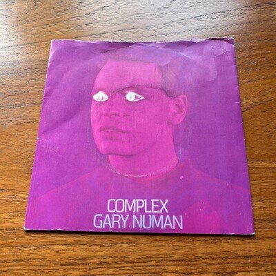Gary Numan – Complex 1979 ORIG VINYL RED LABEL SYNTH POP ELECTRONIC 45 7" UK