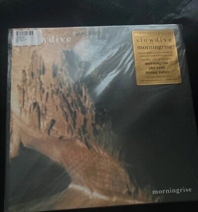Slowdive Morningrise 12" Vinyl Single Creation Music On Vinyl pressing.