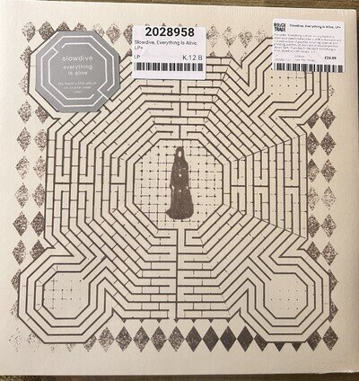 Slowdive Everything Is Alive (Vinyl) 12" Album (Clear vinyl) (Limited Edition)