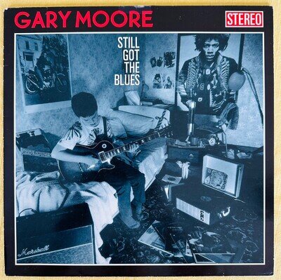 Gary Moore Still Got The Blues LP Vinyl 1990 Virgin V2612 Original Blues Rock