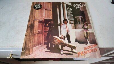 Gary Moore - Back On The Streets - lp vinyl - Early UK Press