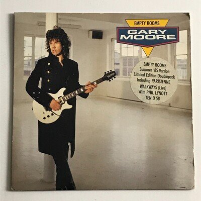Gary Moore - Empty Rooms 2 x 7" Vinyl Records - TEN D 58 VG+/VG+