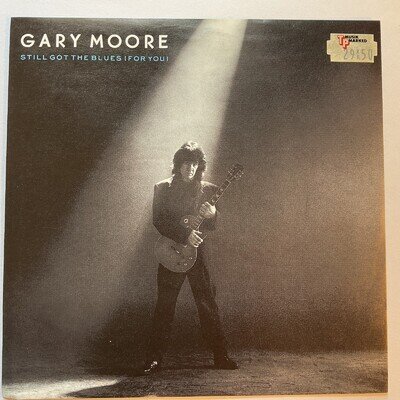 GARY MOORE Still Got The Blues For You Ex+ 1990 Germany Virgin Rock P/S 7"