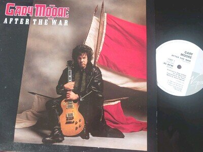 GARY MOORE - After The War, ORIGINAL 1989 UK 12''.... EX