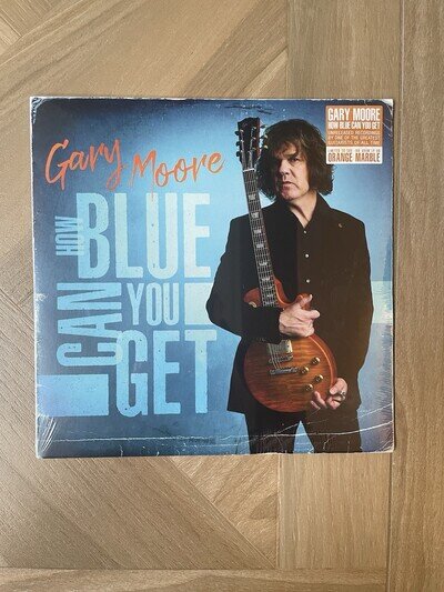 Gary Moore How Blue Can You Get (2021 Record) Rare Orange Vinyl LP