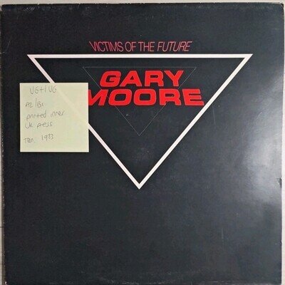 Gary Moore Victims of the Future Vinyl Record VG+/VG DIX2 1983