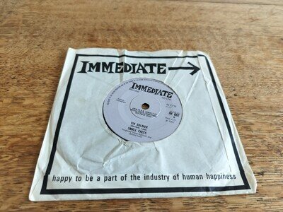 Small Faces - Tin Soldier UK 1967 1st Immediate Solid Centre IM 062 Mod Rock 7"