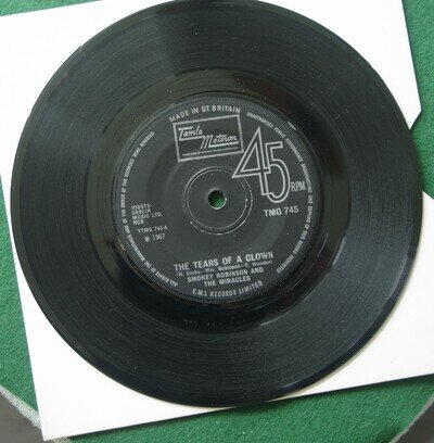 Northern Soul, Tamla Motown 7 45rpm vinyl records - Smokey Robinson