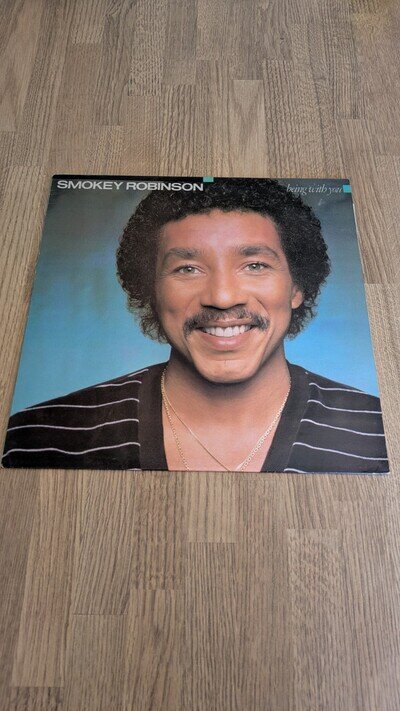 SMOKEY ROBINSON BEING WITH YOU 12" VINYL ALBUM
