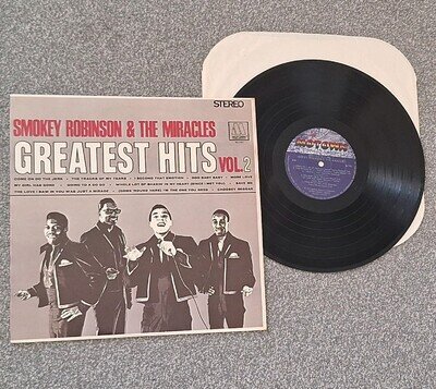 SMOKEY ROBINSON & THE MIRACLES - Greatest Hits Vol. 2 lp