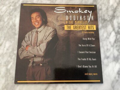 Smokey Robinson & The Miracles, The Greatest Hits, Motown 530-121-1 1992 VG-/VG+