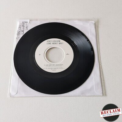 gary barlow - love won't wait 7" vinyl record VG+