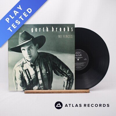 Garth Brooks No Fences A-1 B-2 LP Album Vinyl Record EST 2136 - EX/VG+