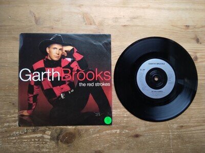 Garth Brooks The Red Strokes / Ain't Going Down EX 7" Single Vinyl Record CL707
