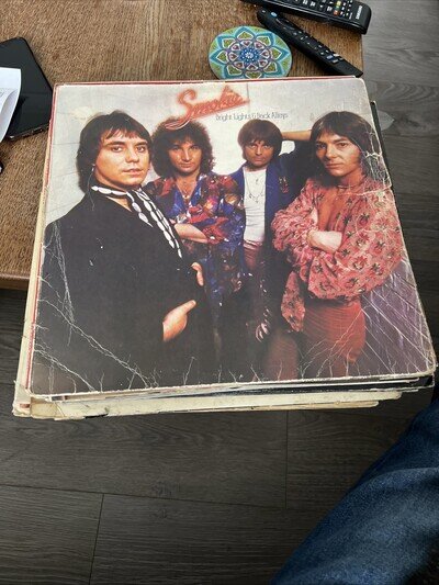 SMOKIE Bright Lights And Back Alleys 12" Vinyl LP Album 1977