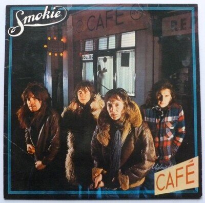 Smokie Midnight Cafe LP Rak SRAK520 EX/VG 1976 with inner sleeve which has se...