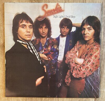 Smokie Bright Lights & Back Alley LP Vinyl Record