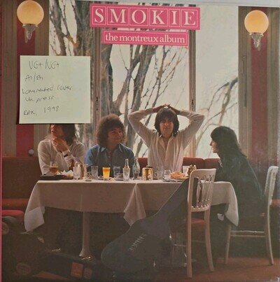 Smokie The Montreux Album Vinyl Record VG+/VG+ SRKA6757 1978