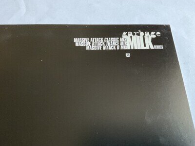 Garbage- Milk. Massive Attack 12" vinyl remixes. Trash 14. nm/nm. ltd edition