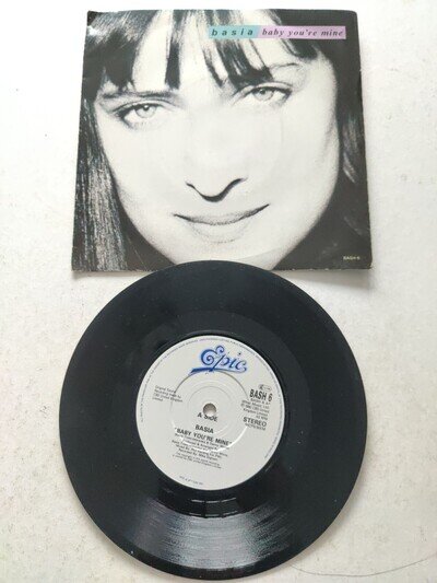 Basia Baby You're Mine 7" Vinyl Record