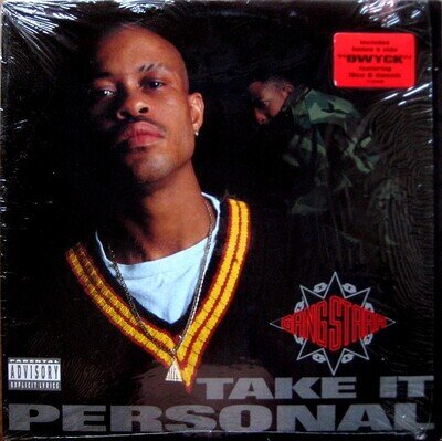 Gang Starr - Take It Personal (12") (Very Good Plus (VG+))