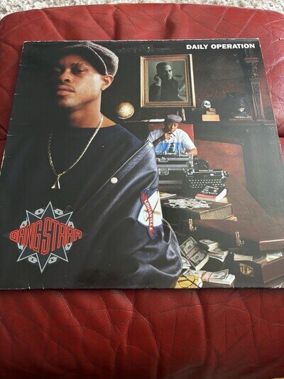 Gang Starr - Daily Operation Vinyl LP Album. With Insert. Fully Play Tested.