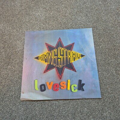 Gang Starr - Lovesick 12" vinyl single 1991 VGC