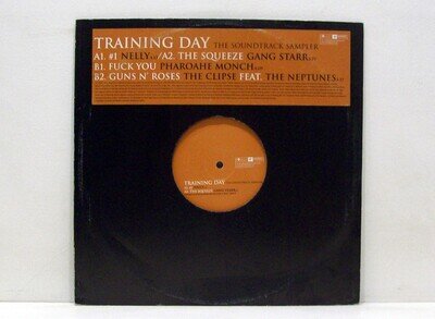 TRAINING DAY OST 12" EP promo sampler PHAROAHE MONCH neptunes GANG STARR