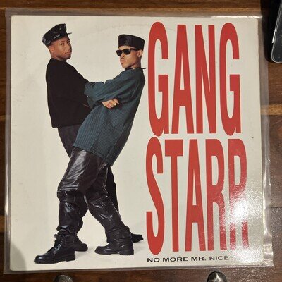 Gang Starr No More Mr Nice Guy US press VG+/VG See Desc