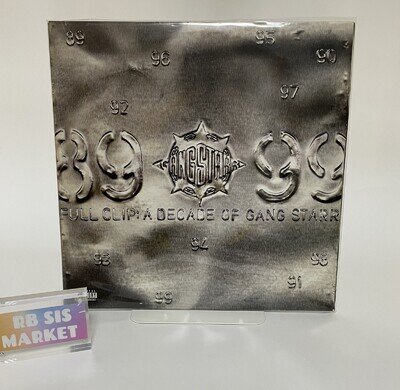 Gang Starr Full Clip A Decade Of Gang Starr 4LP Vinyl 1999 US Original Virgin