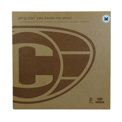 Gang Starr – You Know My Steez (UK Remixes) 12" single promo 12COOLDJ 337 EX/EX