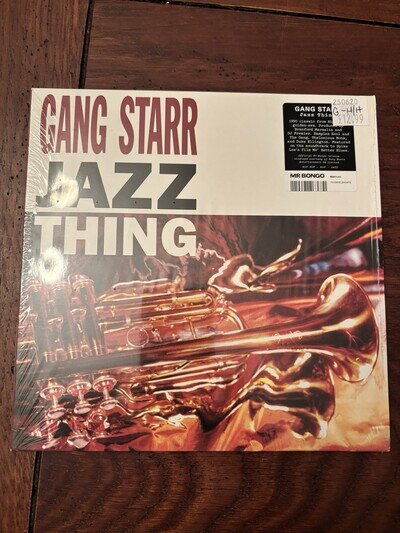 Gang Starr - Jazz Thing (1990 7” Vinyl CBS Master Release For UK)