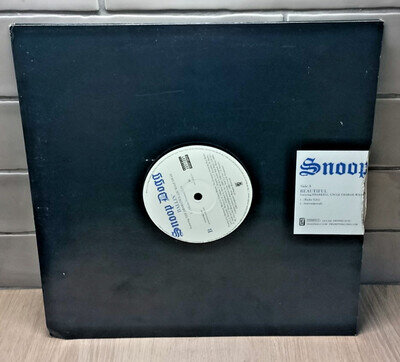 Vinyl 12" single Snoop Dogg – Beautiful / Ballin' VG/VG+ 2002 hip hop