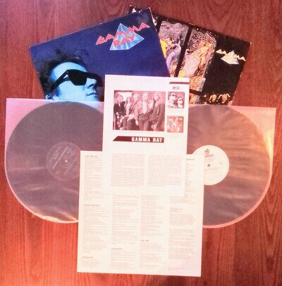 Gamma Ray - Heading For Tomorrow Vinyl LP/Heaven Can Wait Vinyl EP Test Pressing