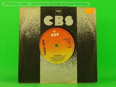 SNOW,PHOEBE EVERY NIGHT (PICTURE SLEEVE) (137) 7" CBS