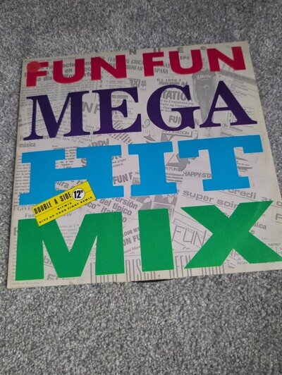 Fun Fun - Happy Station (Club Mix & Dub Mix)/Bonus Track 12'' Vinyl Maxi Holland