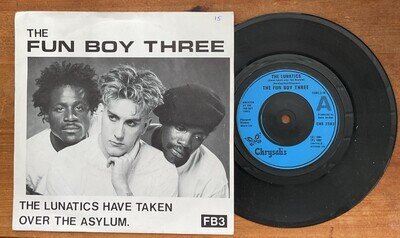 THE FUN BOY THREE - THE LUNATICS HAVE TAKEN OVER THE ASYLUM - 1981 CHRYSALIS