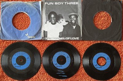 The Fun Boy Three - Three 7" Singles (UK)