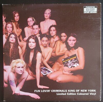 Fun Lovin' Criminals King Of New York 7" vinyl 1997 Red vinyl