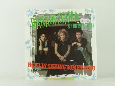 BANANARAMA AND FUN BOY THREE REALLY SAYING SOMETHING (37) 2 Track 7" Single incl