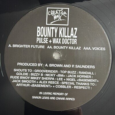 BOUNTY KILLAZ -BRIGHTER FUTURE 12" VINYL MINT